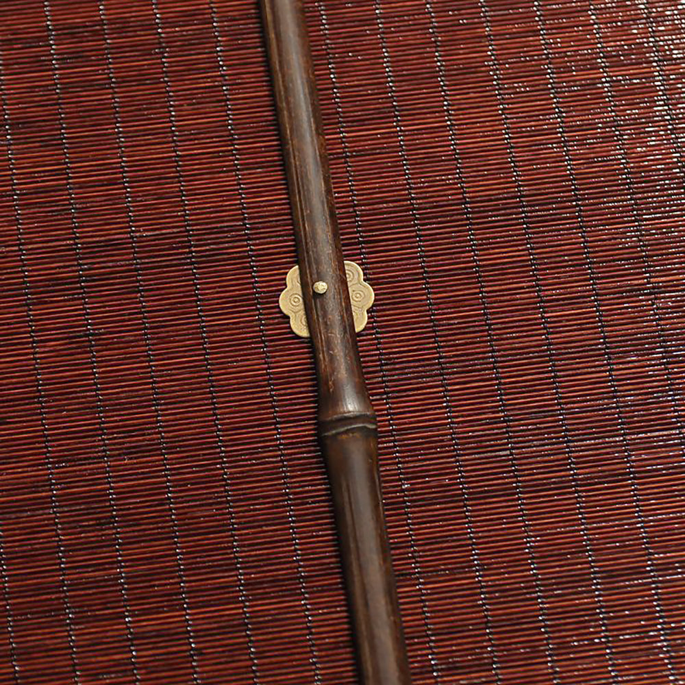 Thin Bamboo Silk Full Bamboo Waist Fan-4