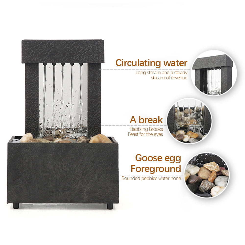 Small Fountain Water Ornaments to Make Money Feng Shui Wheel