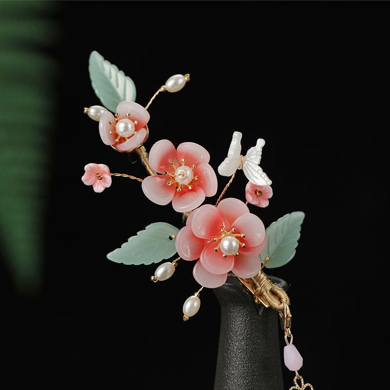 Quasten Schritt Shake Haarnadel Antik