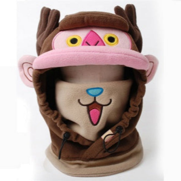 Ski Protection Helmet Hat Head Cover Brown Bear Rabbit White Bear Cartoon