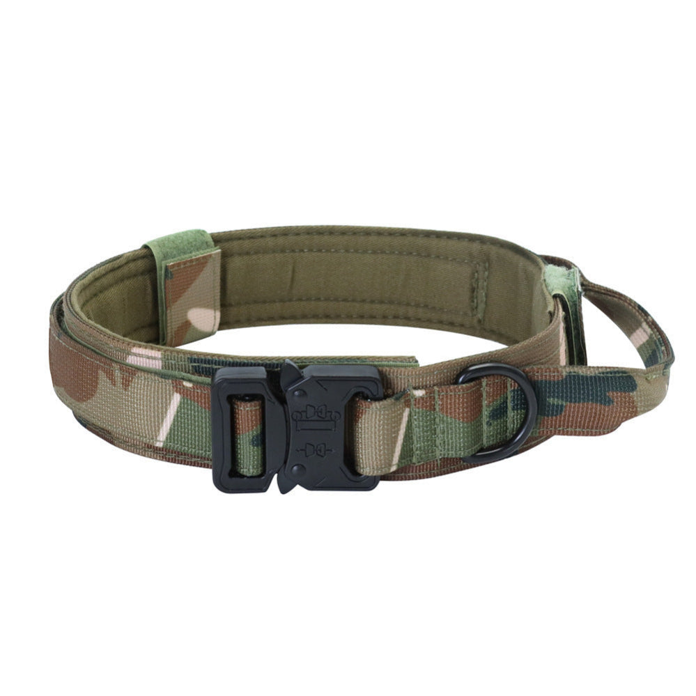 Military Adjustable Nylon Dog Collar and Leash