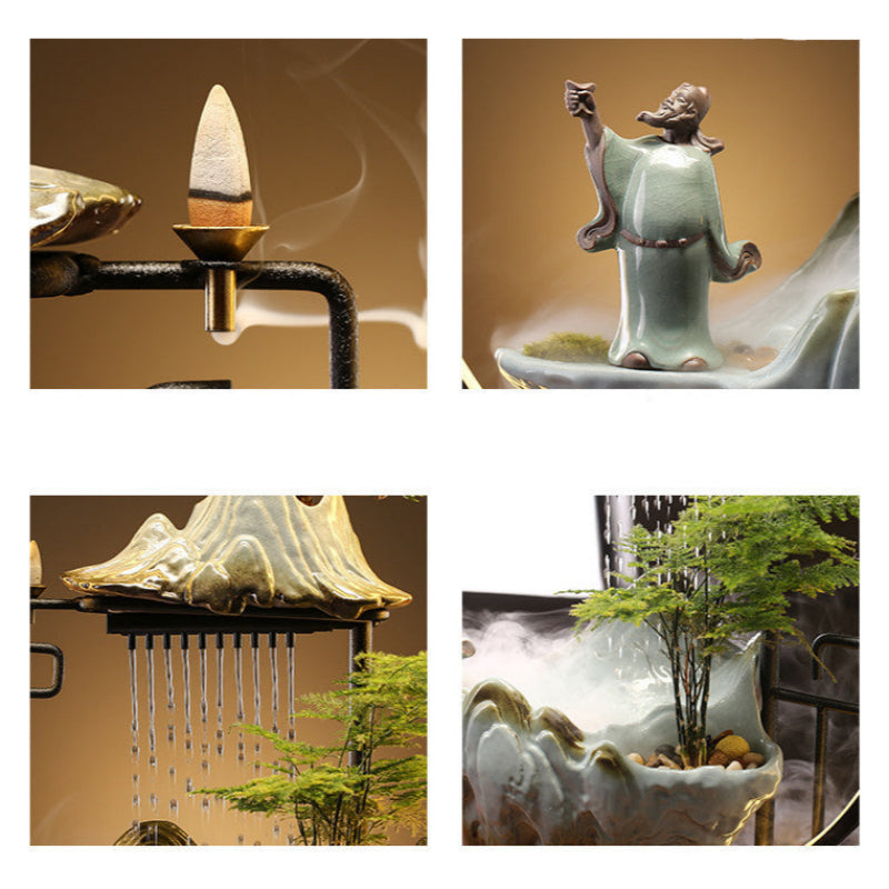 Flowing Water Inviting Wealth Decoration Home Fountain Living Room