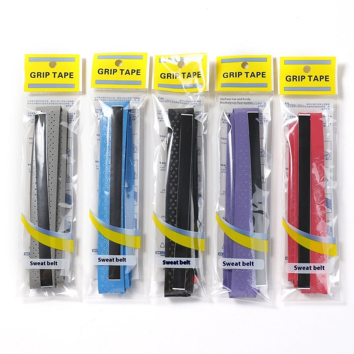 Tennis Racket Sweatbands Anti-slip Breathable Badminton Rubber Band