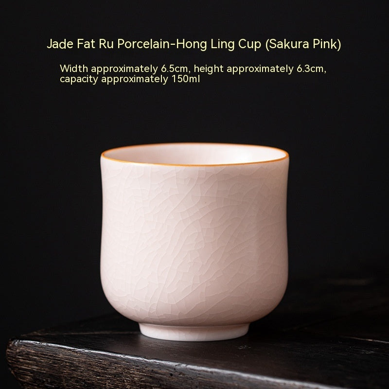 Farbige Glasur Keramik Teetasse