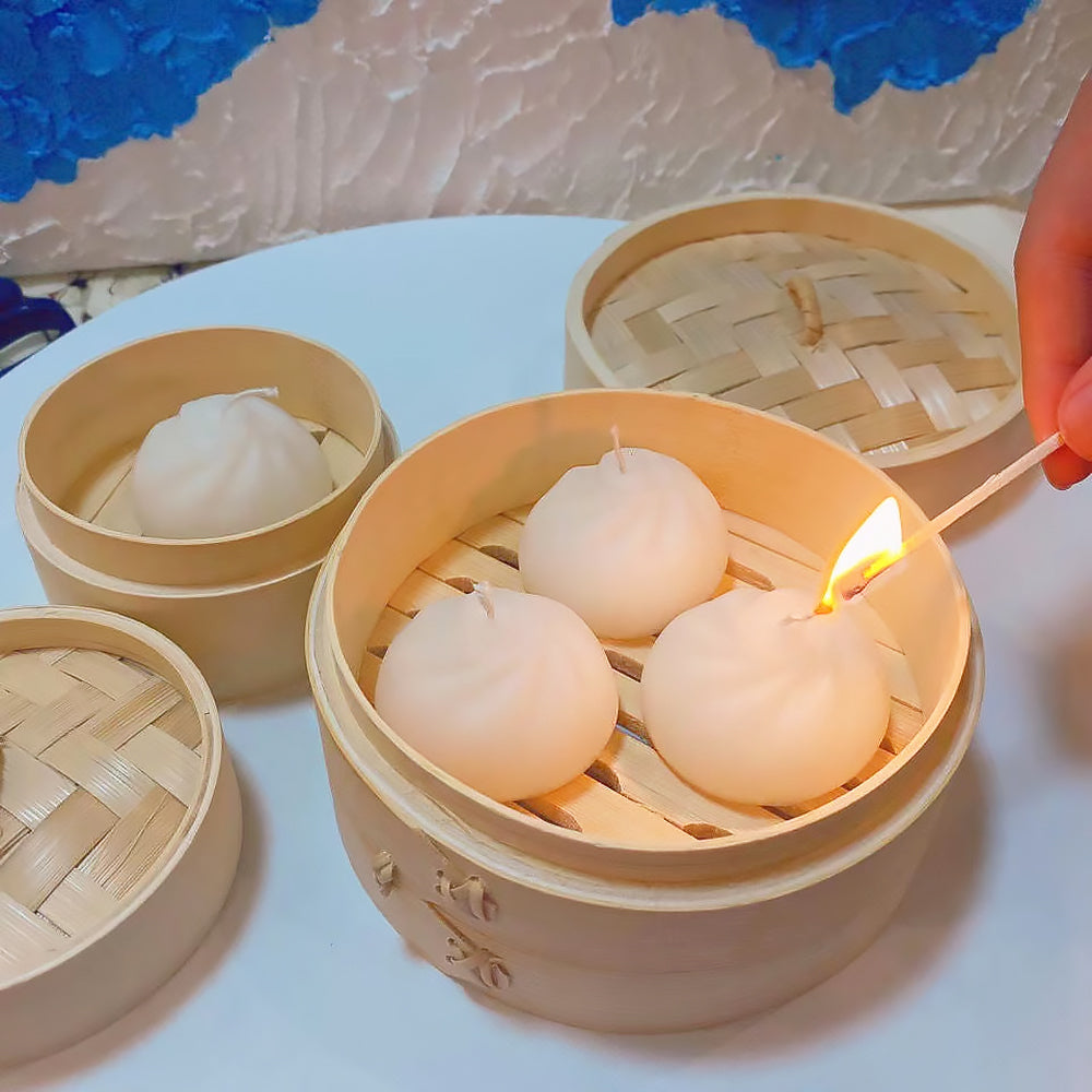 Featured Creative Home Decor Baozi Aromatherapy Candle-4