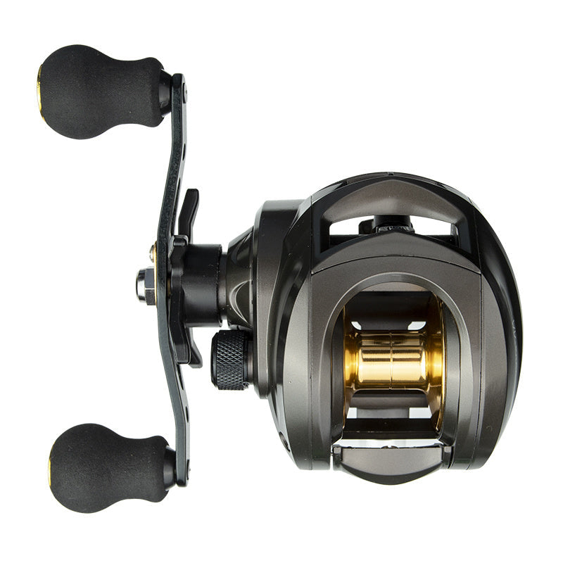 Magnetic brake casting reel with 8KG force and alloy body