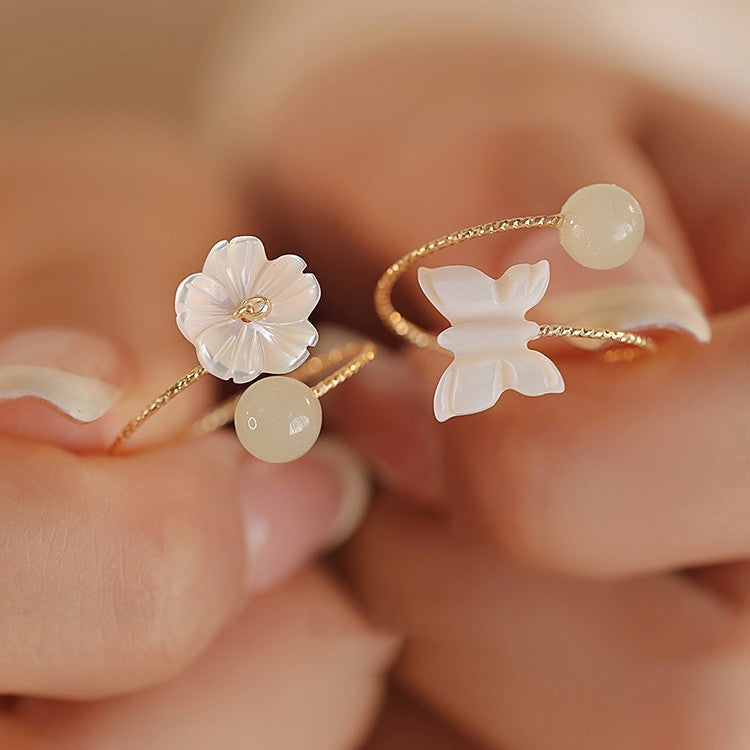 Liebe natürliche hetische Jade -Ringfrauen