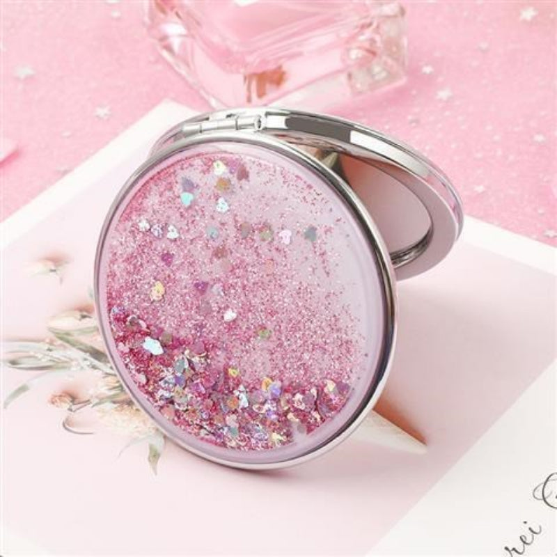 Women's Folding Portable Mini Makeup Mirror