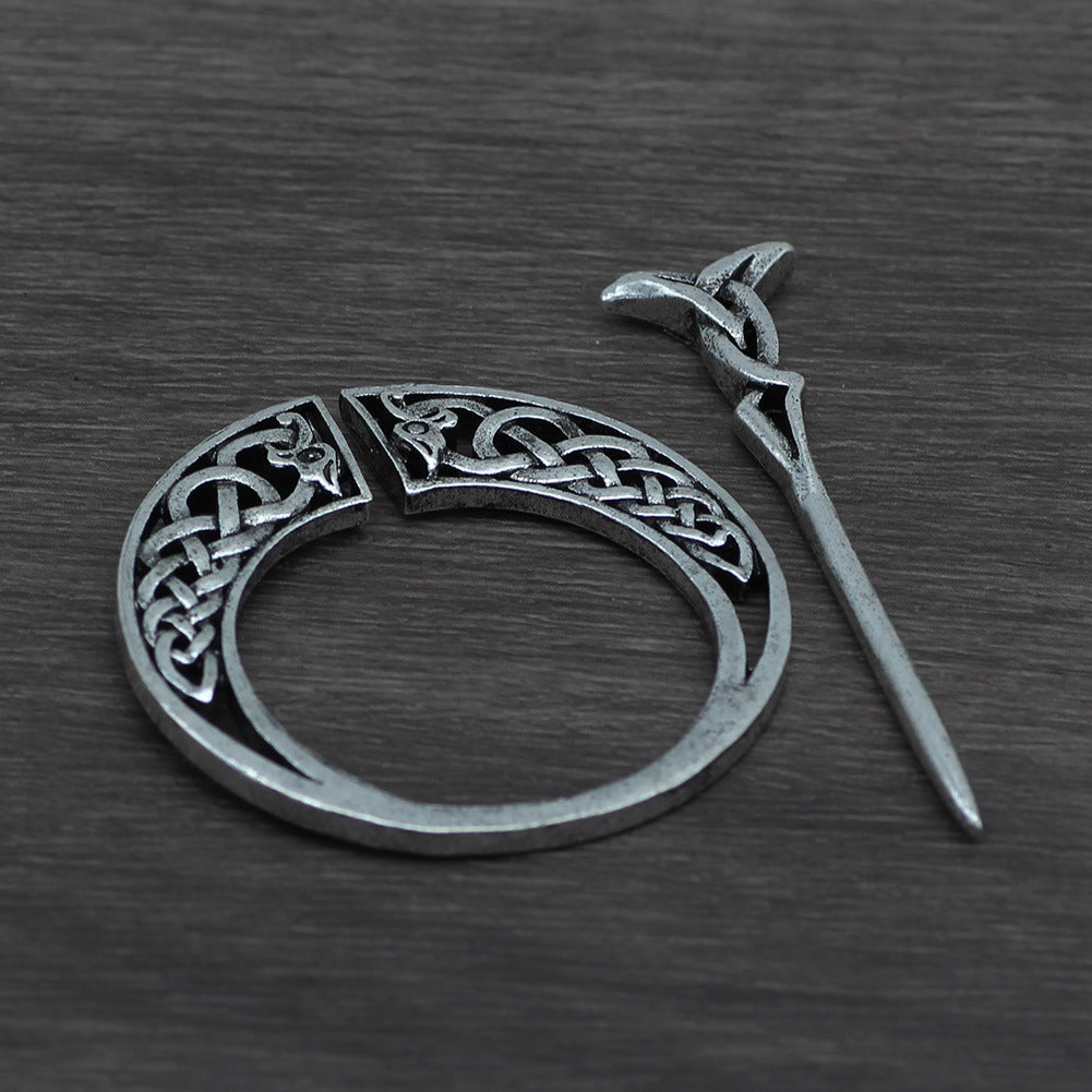 Frauen Mode Vintage Disc Haarnadel