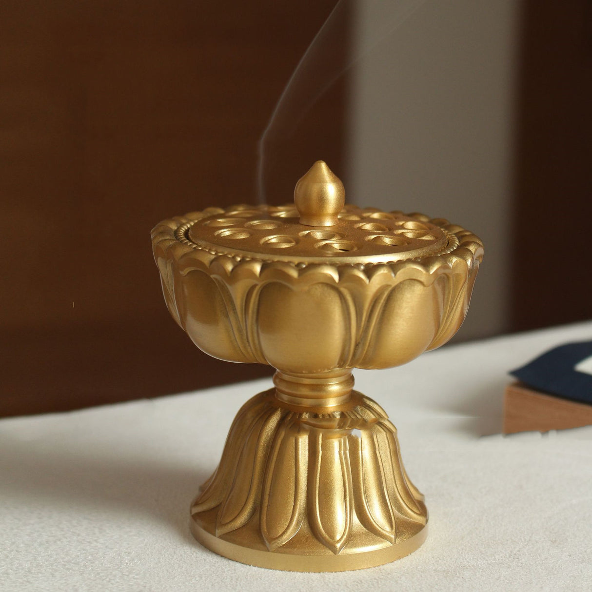 Home Indoor Copper Weihrauch Brenner Zen Ornamente