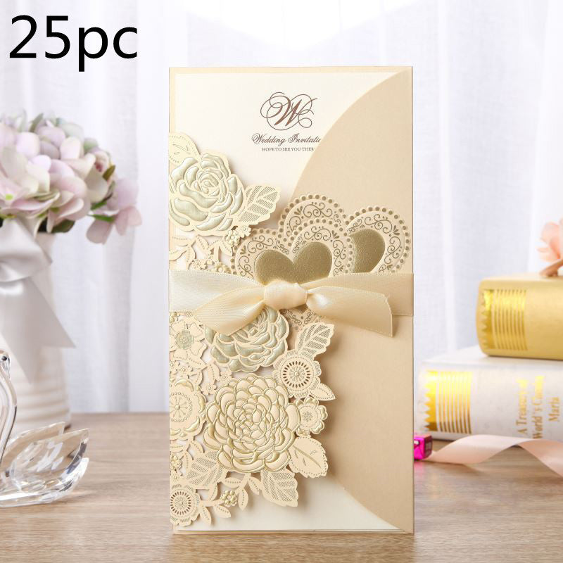 Brancheneinladung Einladung des chinesischen Stils vertikaler Bande Hochzeitseinladung