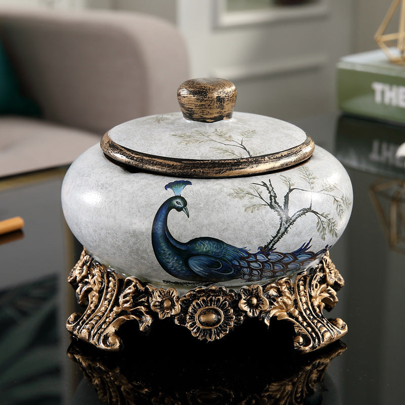 Kreative Persönlichkeit Modestil großes Wohnzimmer Büro Aschenbecher