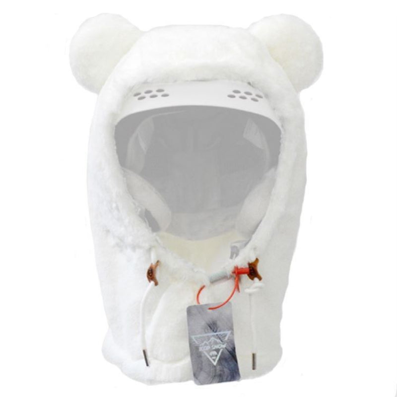 Ski Head Cover Face Mask Ski Hat Cover Decorative Ears