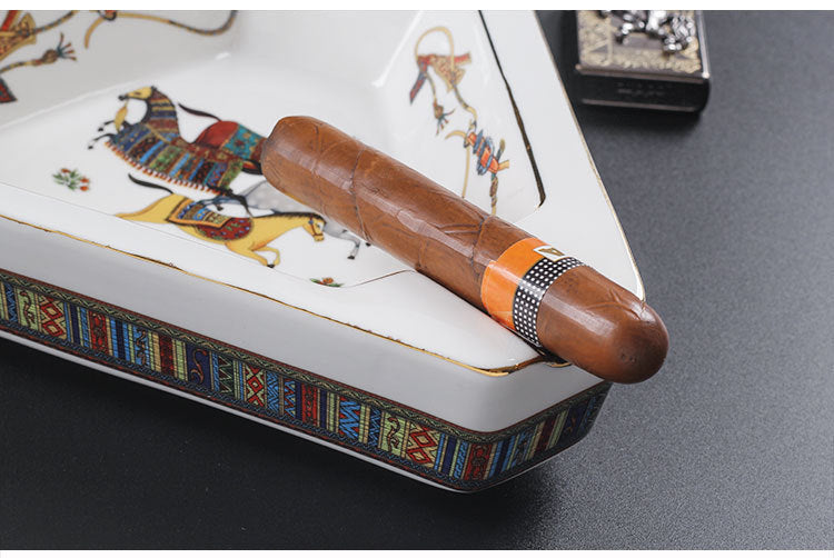 Zigarre Aschenbecher Keramikblaster Ladegerät