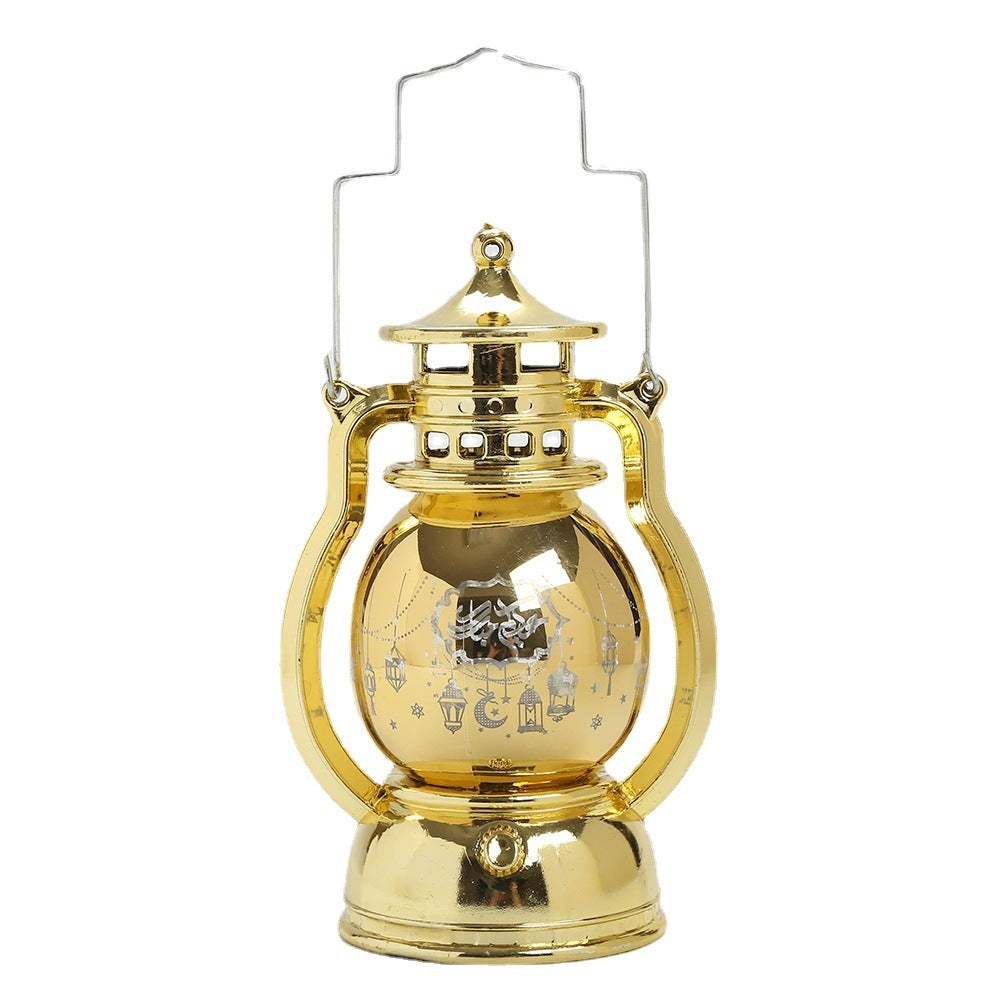 Eid al-Fitr Laser Geschnitzte Laterne Led Lichter Party Decor Kinder Geschenke