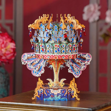Phoenix Crown Music Box Puzzle Inspired by Chinese Royalty-video