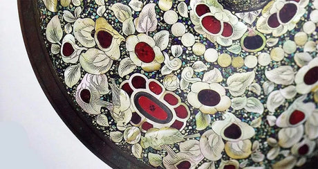 Chinese Intangible Cultural Heritage Lacquerware Inlay: Mother-of-pearl Craft