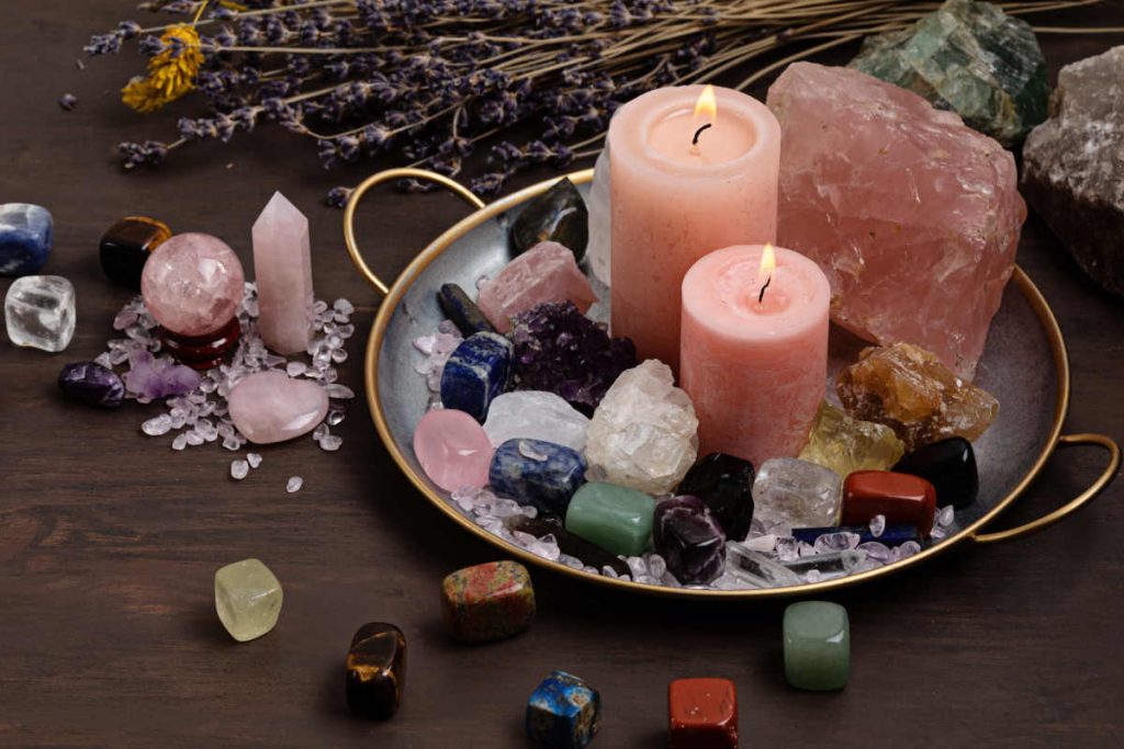 Use the power of crystals to adjust the feng shui of your space