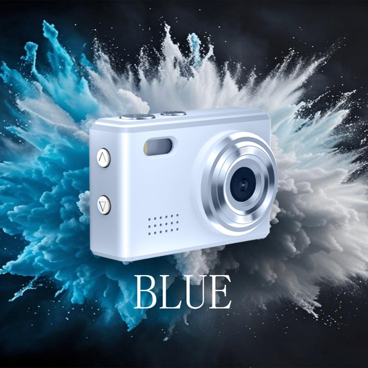 Blue Mini Camera – Fun Gift for Teen Creators