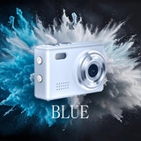 Blue Mini Camera – Fun Gift for Teen Creators