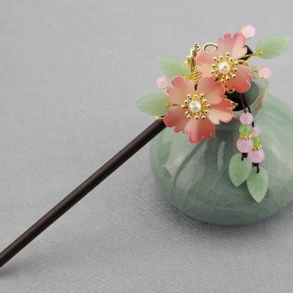 Handmade Hairpin Headdress From The Other Shore Flower Hairpin