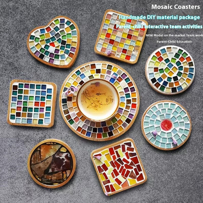 Mosaic Coaster Diy Material Package