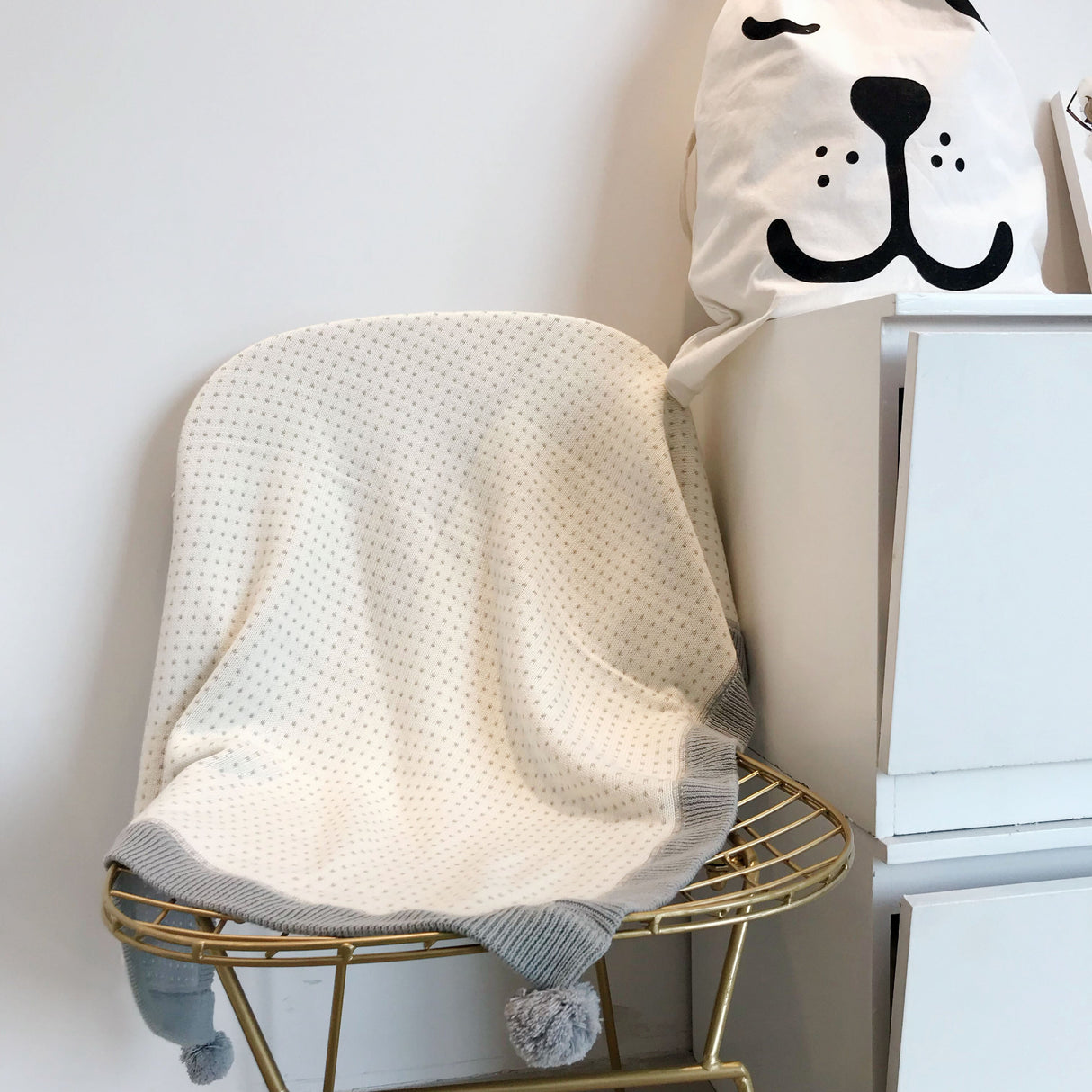 Newborn Gifts Baby Thin Knitted Blankets and Quilts