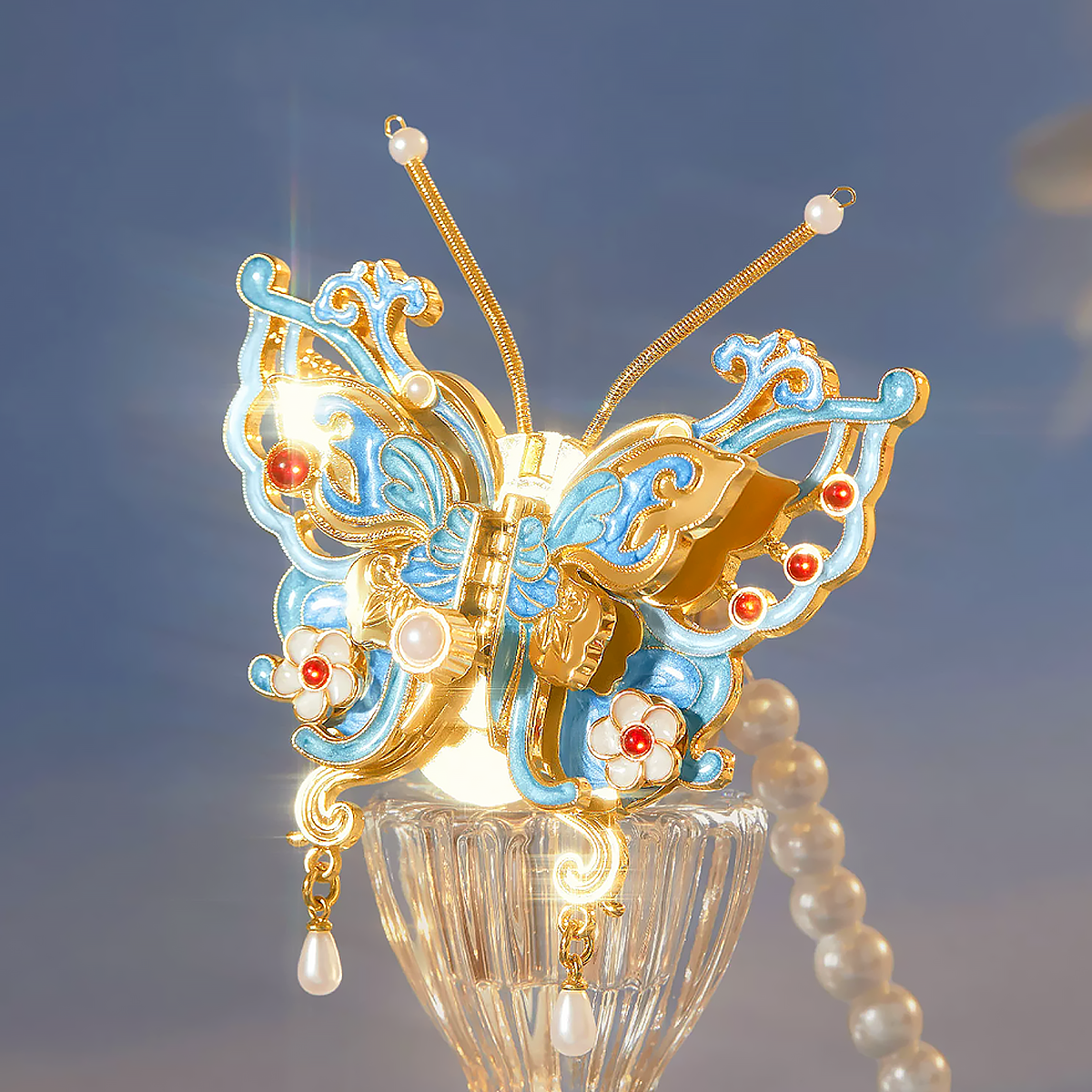 Treasure Butterfly Fridge Magnet Moving Wing Souvenir Gift-1