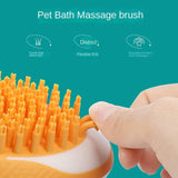 Hund Katze Badebürste Haustier SPA Massage Kamm Haustiere Haarpflege Reinigungswerkzeug Haustierprodukte