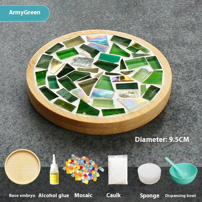 Mosaic Coaster Diy Material Package