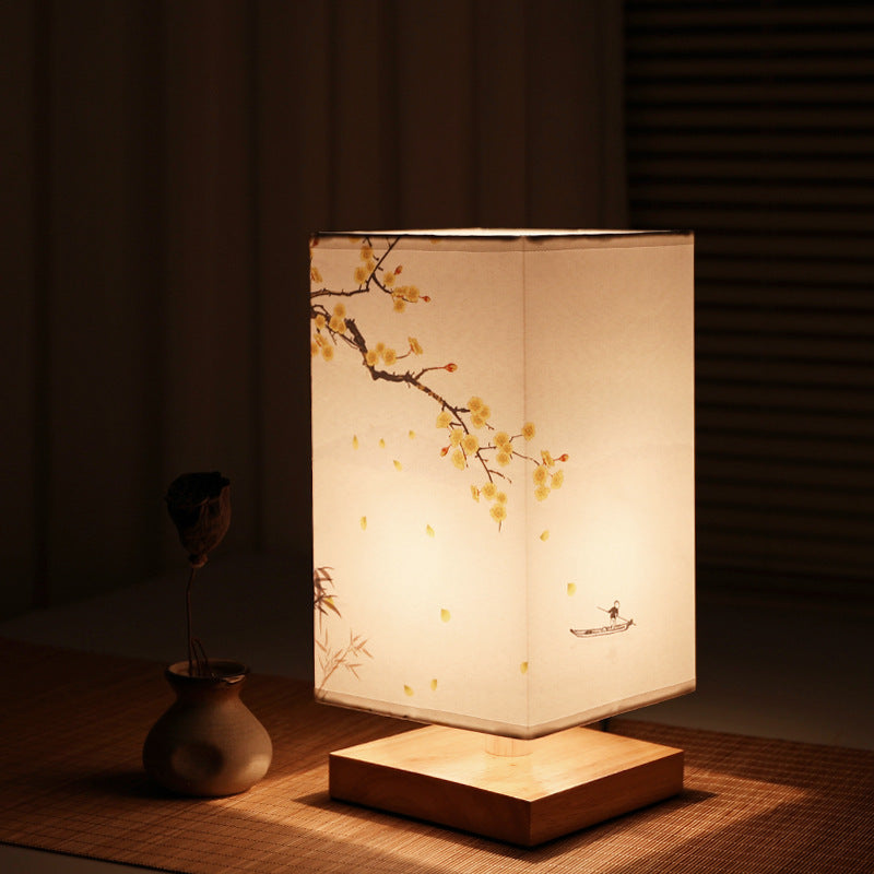 New Chinese Retro Style Bedside Night Light Warm