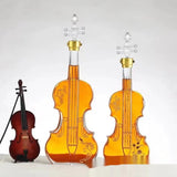 Violin Style Glass Wine Bottle