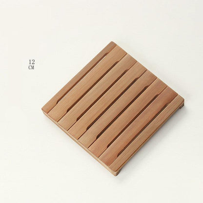 Bamboo Coasters Insulation Creative Tea Ceremony