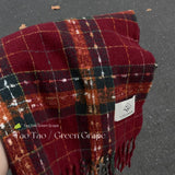2026 Christmas Scarf Cozy Korean Style Winter Shawl Gift