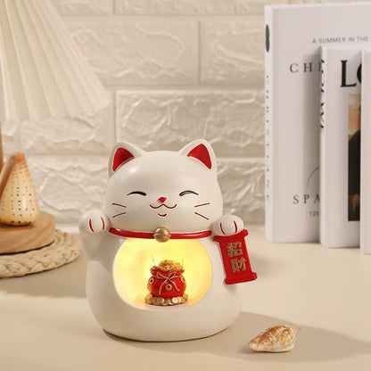 Creative Lucky Cat Desktop Style Living Room Decoration