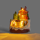 Gingerbread Man Night Light Music Box – Cute Christmas Gift Decor