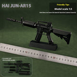 Alloy Military Model Detachable Metal Gun Toy