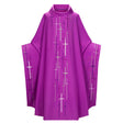 Halloween Vintage Solid Color Robe Gown for Unisex Cosplay Costume-4