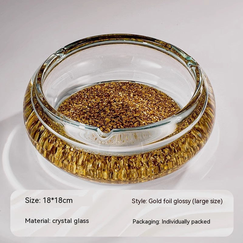 High End Luxury Crystal Glass Ashtray