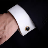 Men's Fashion Embossed French Cufflinks