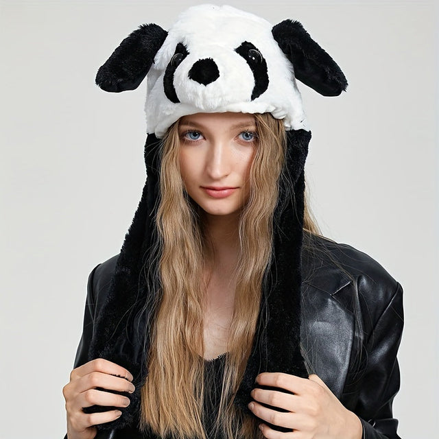 Cute Gift Animal Hat with Moving Ears-1