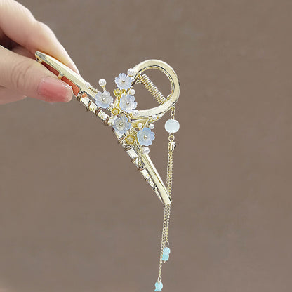 Metal Antique Exquisite Flower Hairpin