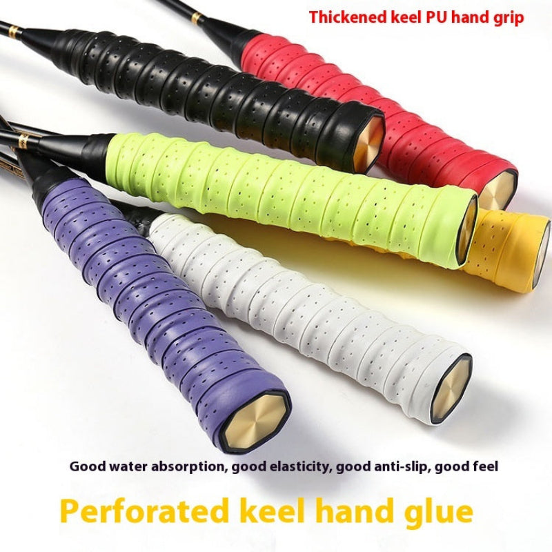Tennis Racket Sweatbands Anti-slip Breathable Badminton Rubber Band