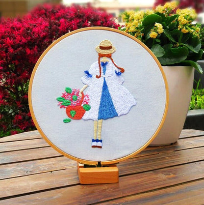 Lu Embroidery Hanging Painting Handmade Embroidery Material Package-11