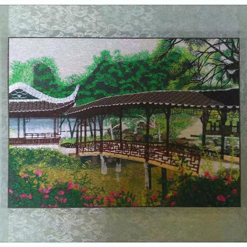 Classic Landscape Embroidery Decorative Painting-2