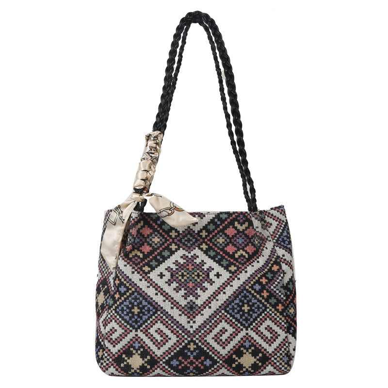 Ethnic Style Scarf New Style Fashion Shoulder Bag