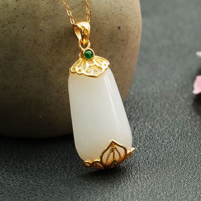 Modepersönlichkeit natürlicher Hetian Jade Anhänger