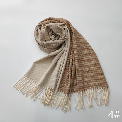 Male and Female Imitation Cashmere Scarf Couple Scarf