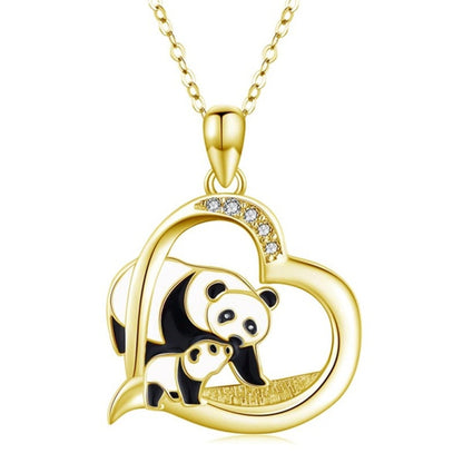 Panda Crystal Necklace