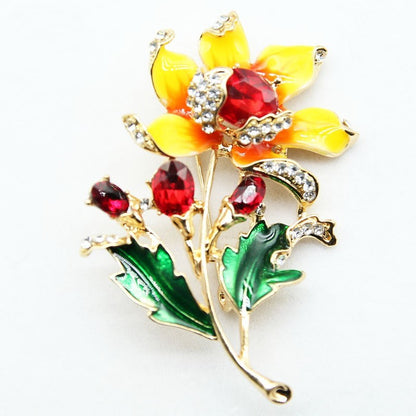 Sun Flower Brooch